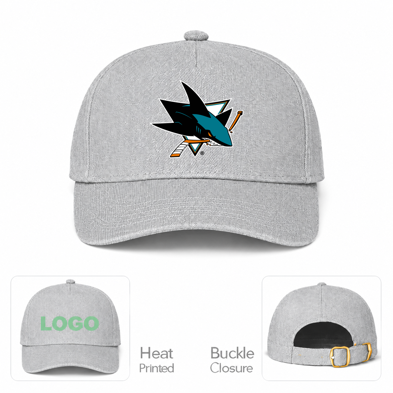 NHL San Jose Sharks Baseball Cap Hat