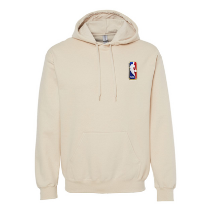 Men's NBA Embroidered Gildan Softstyle Midweight Hooded Sweatshirt