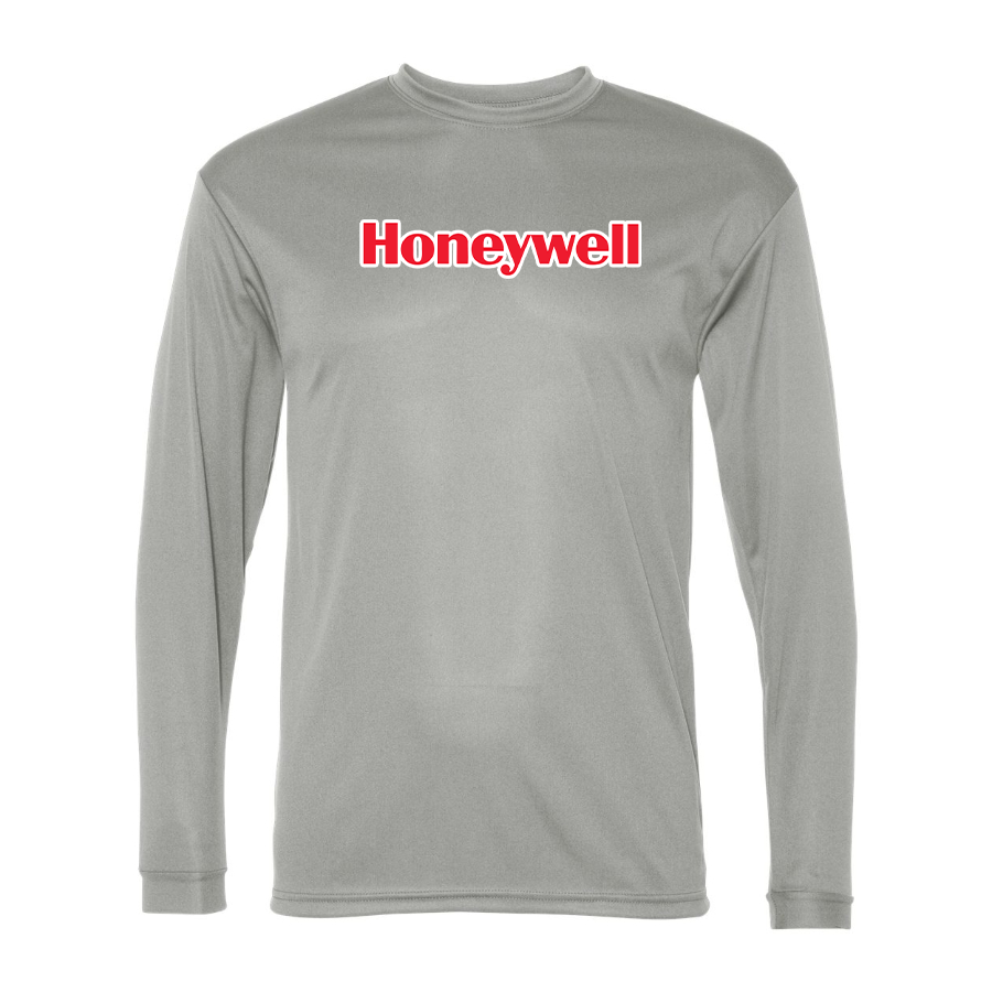 Men's Honeywell  Polyester Long Sleeve T-Shirt