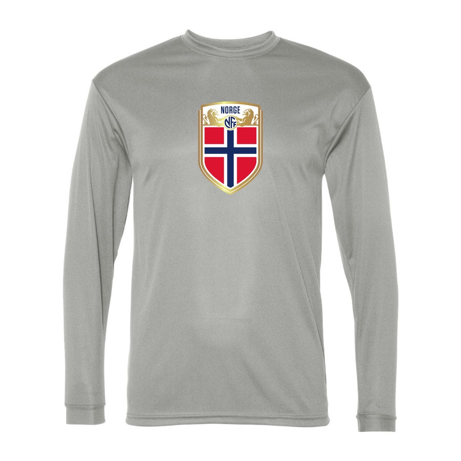 Men's Norway Polyester Long Sleeve T-Shirt