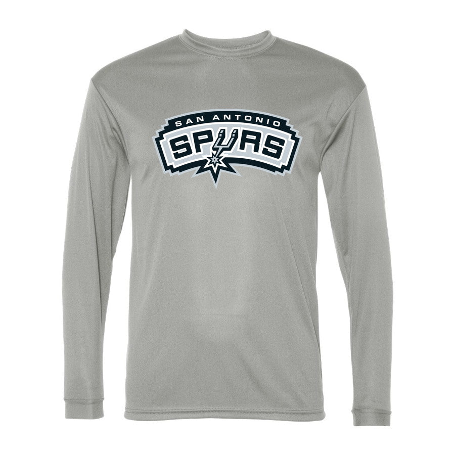 Men's San Antonio Spurs Polyester Long Sleeve T-Shirt
