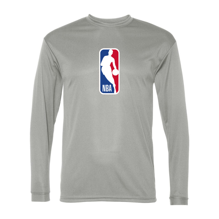 Men's NBA Polyester Long Sleeve T-Shirt