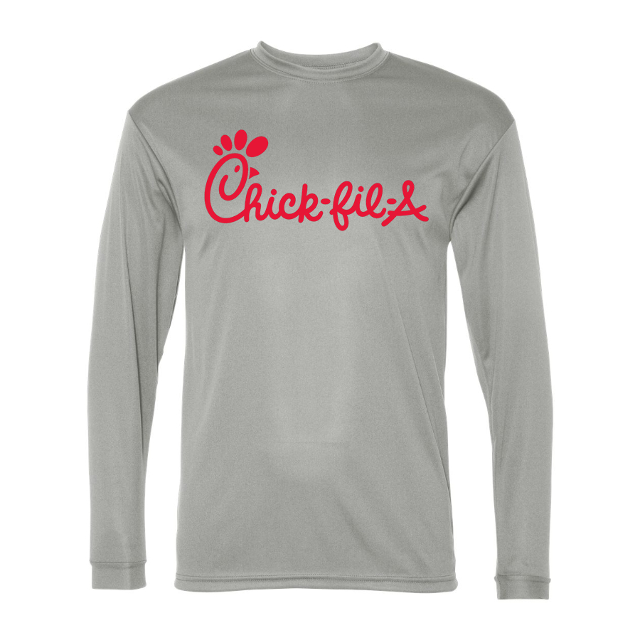 Men's Chick-fil-A  Polyester Long Sleeve T-Shirt