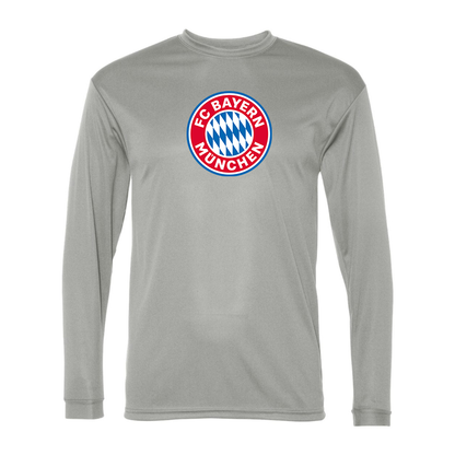 Men's FC Bayern Munich Polyester Long Sleeve T-Shirt