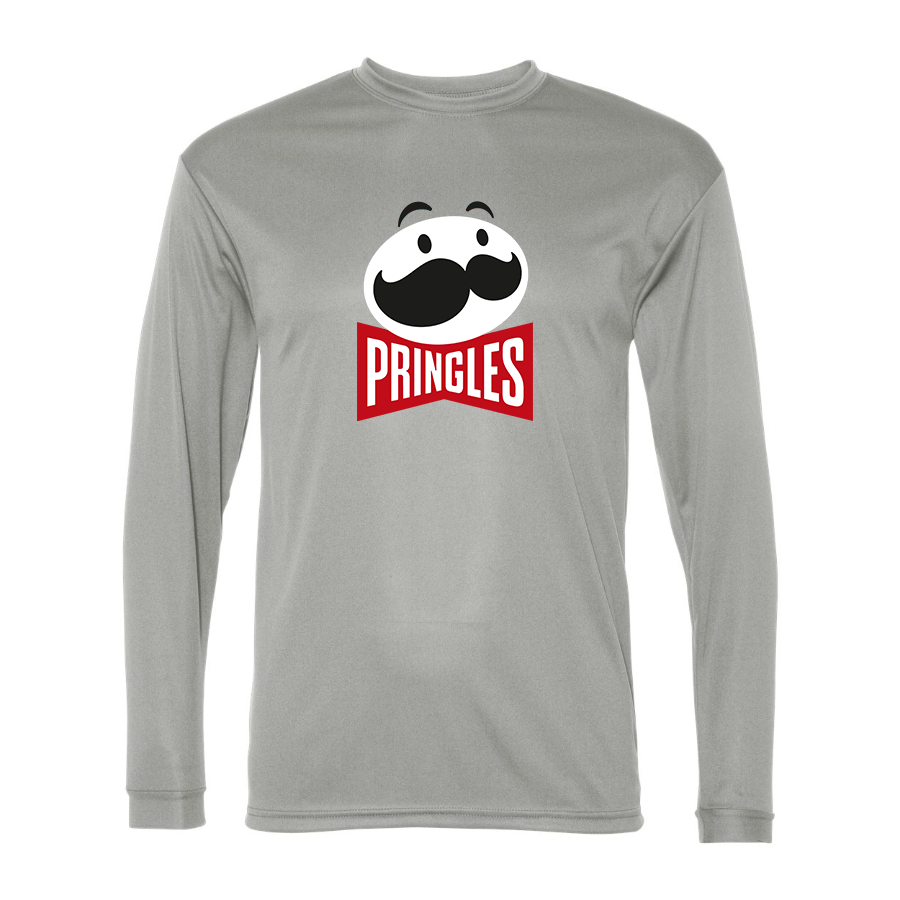 Men's Pringles  Polyester Long Sleeve T-Shirt