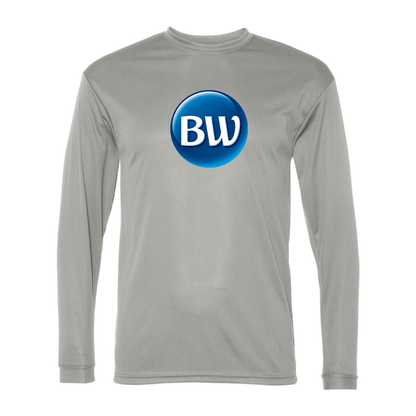 Men's Best Western  Polyester Long Sleeve T-Shirt