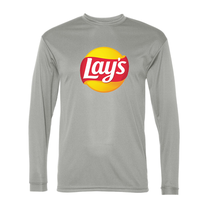 Men's Lays  Polyester Long Sleeve T-Shirt