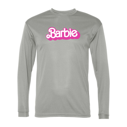 Men's Barbie Polyester Long Sleeve T-Shirt