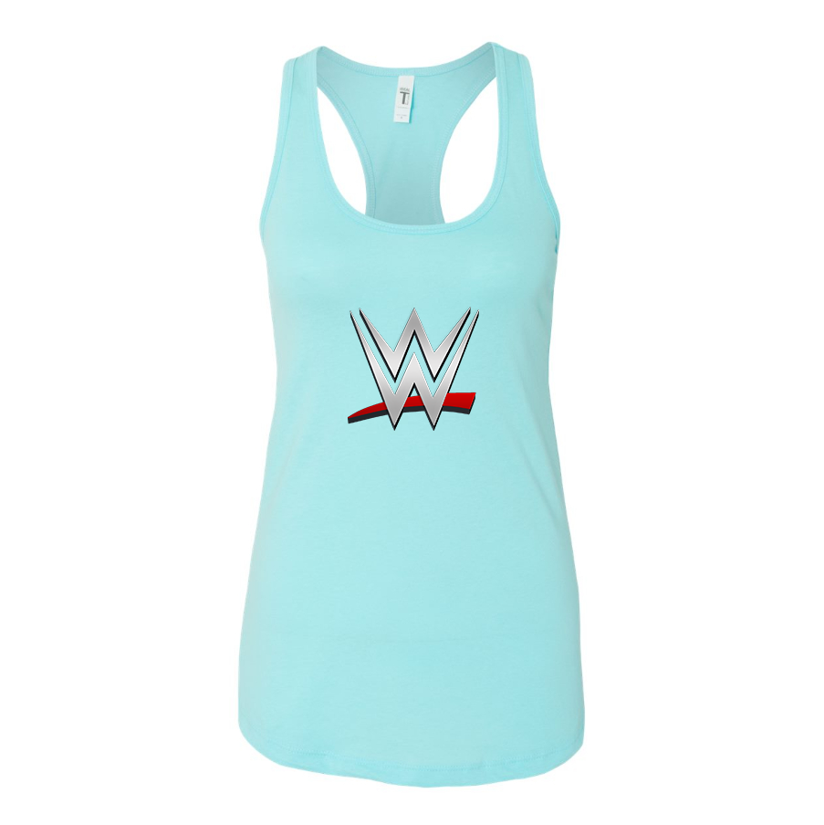 Women's WWE Wrestling Racerback Tank Top Shirt – Tee