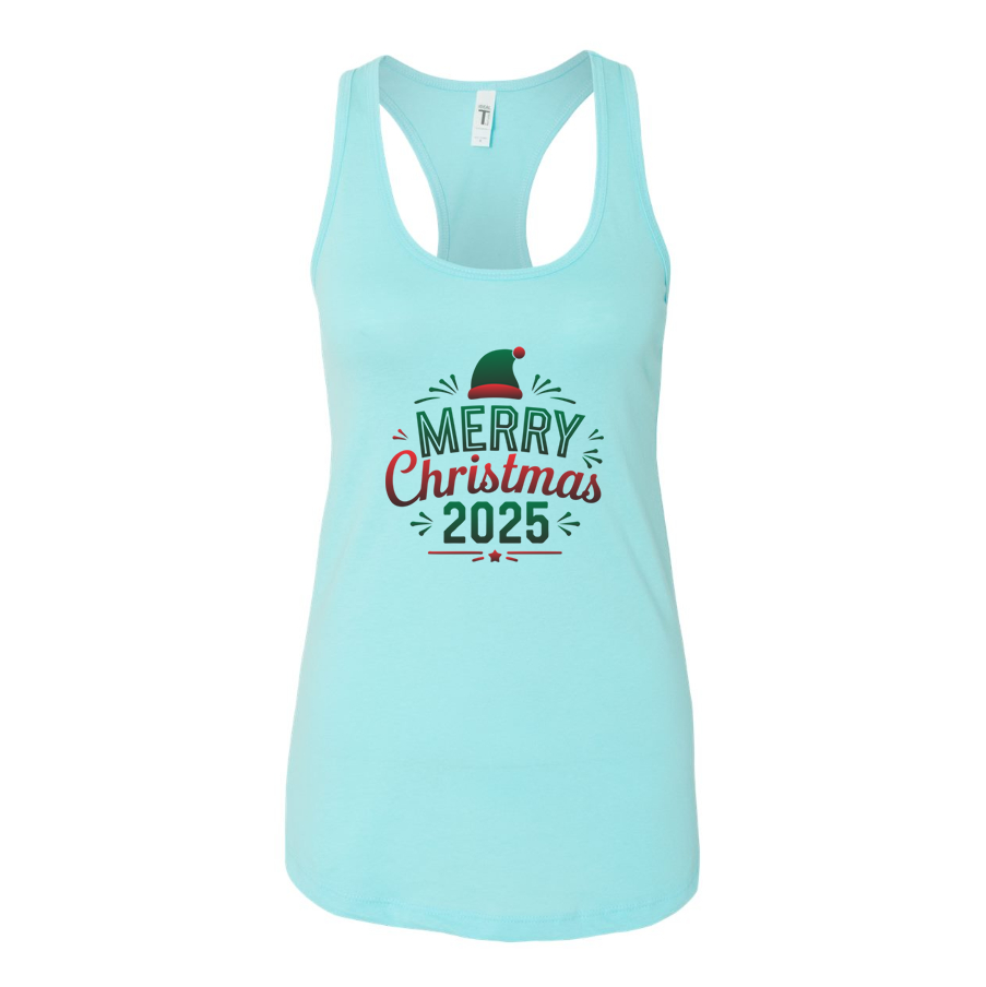 Women's Merry Christmas 2025 V Neck T-Shirt