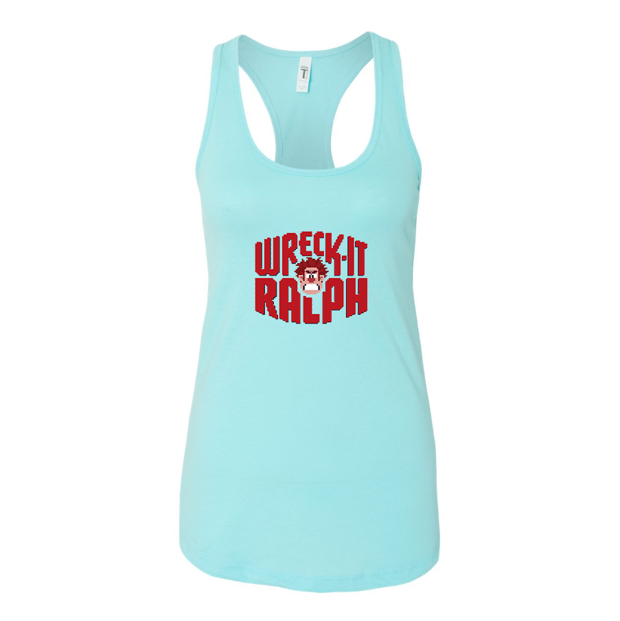 Women's Wreck-It Ralph Racerback Tank Top