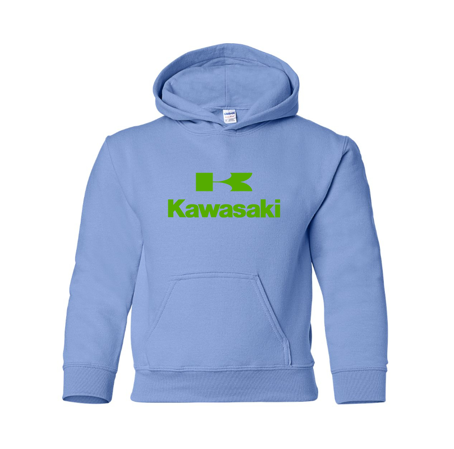 Youth's Kawasaki Bike Motorcycle Pullover Hoodie