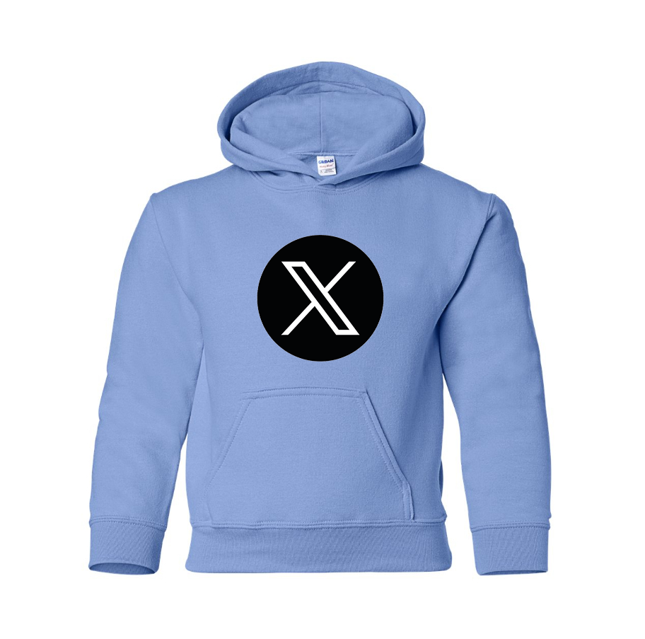 Youth's Twitter X Pullover Hoodie