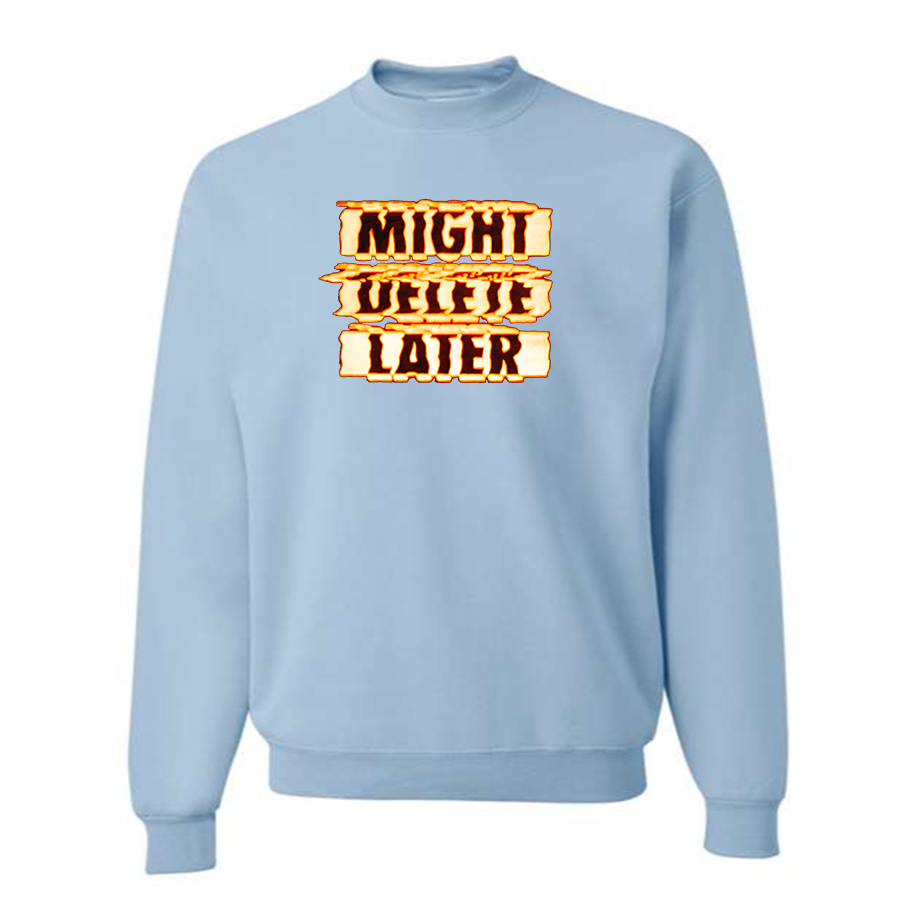 Men's Might Delete Later - J Cole Crewneck Sweatshirt