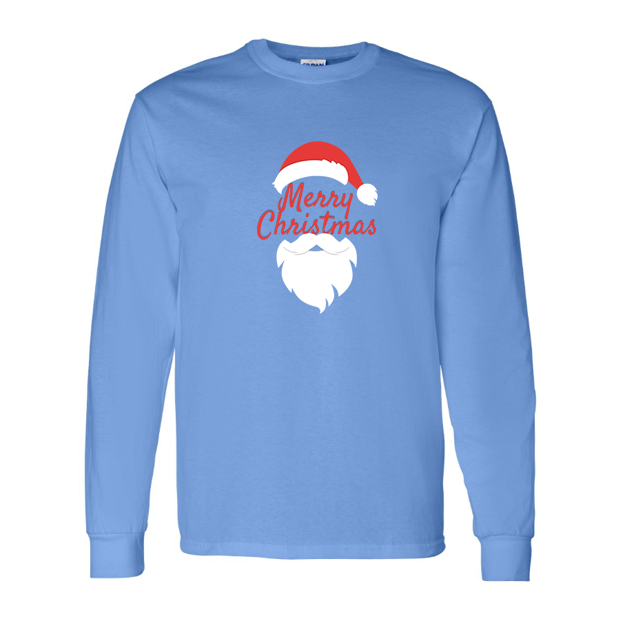 Youth's Merry Christmas Santa Claus Long sleeves T-Shirt