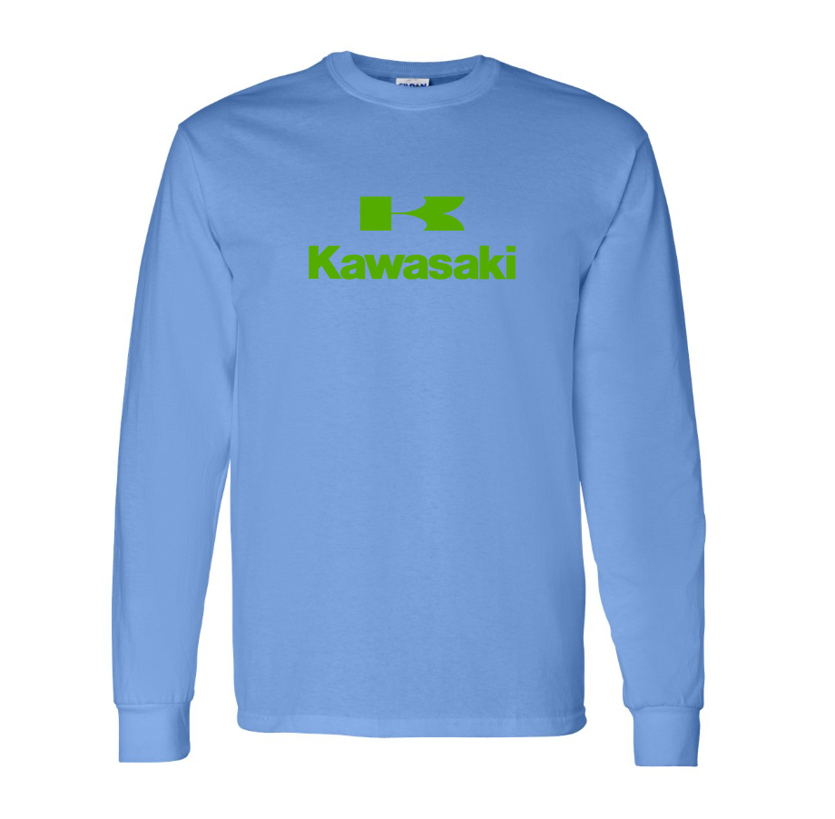 Men's Kawasaki Bike Motorcycle Long sleeves T-Shirt
