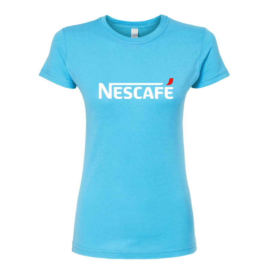 Women's Nescafe Round Neck T-Shirt