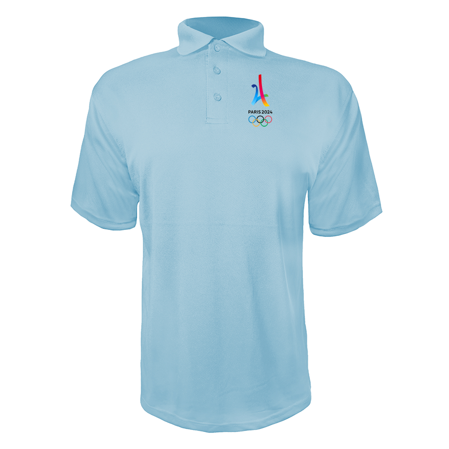 Men's Paris 2024 Olympics Polyester Polos