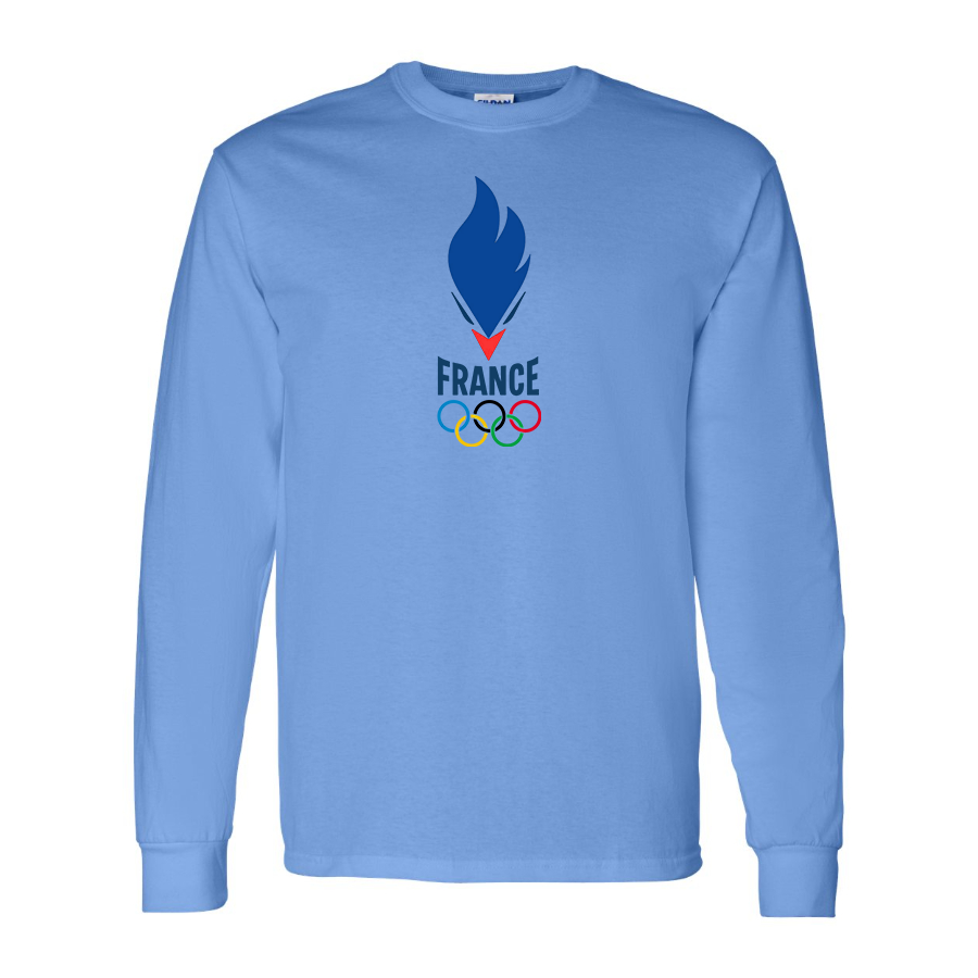 Youth France Olympia 2024 Long sleeves T-Shirt