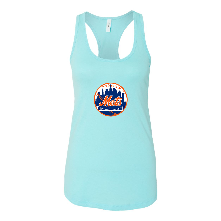 Women's new York Mets Racerback Tank Top