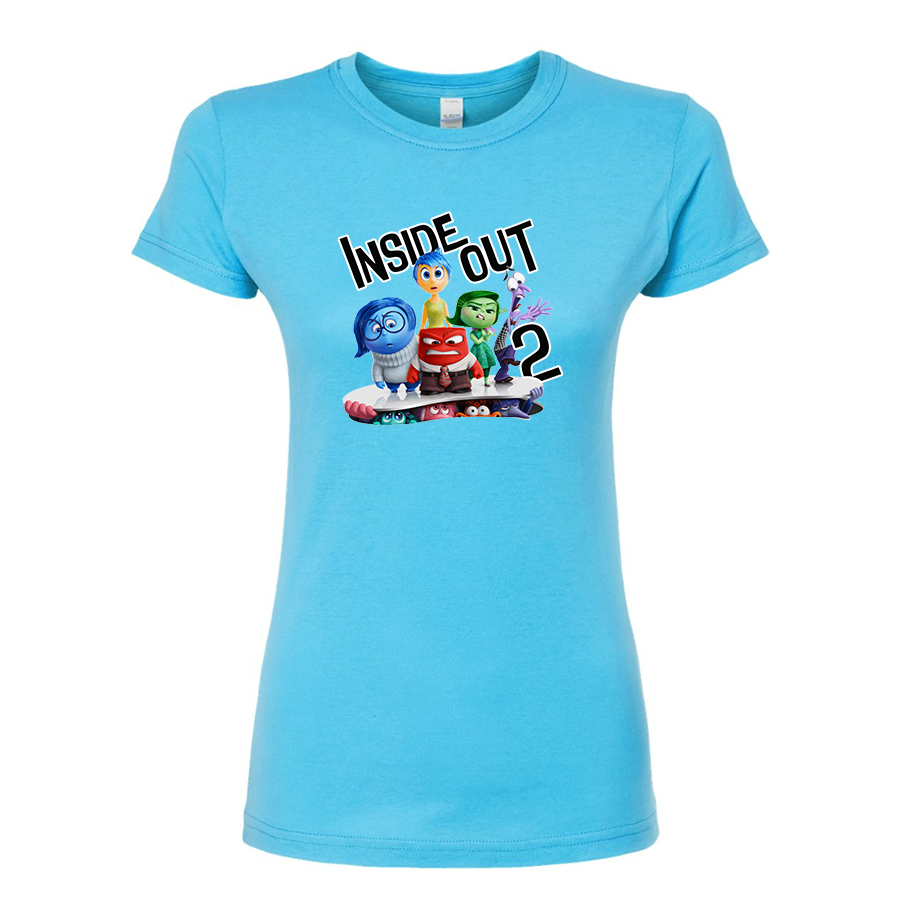 Women's Inside Out 2 Round Neck T-Shirt