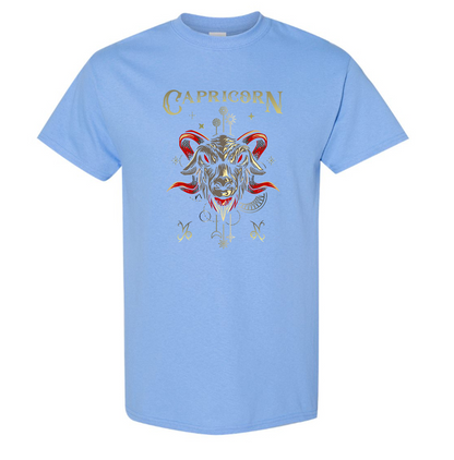 Youth's Capricorn Zodiac Cotton T-Shirt