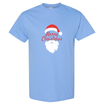 Youth's Merry Christmas Santa Claus Cotton T-Shirt