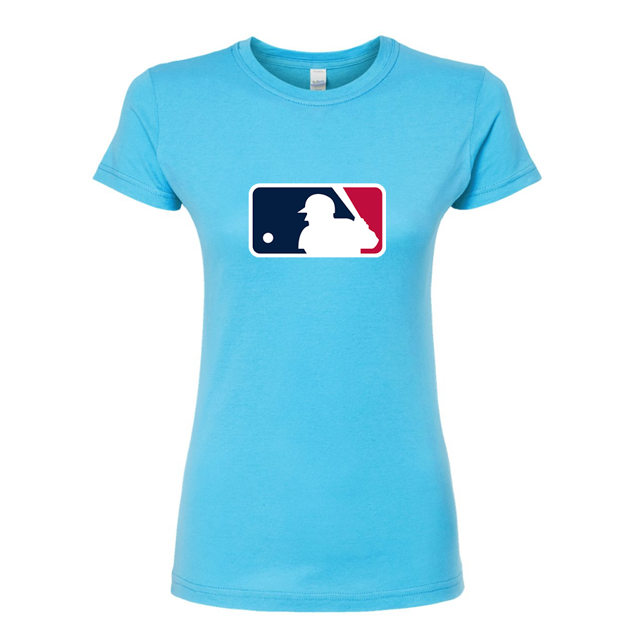 Women's Major League Baseball MLB Round Neck T-Shirt