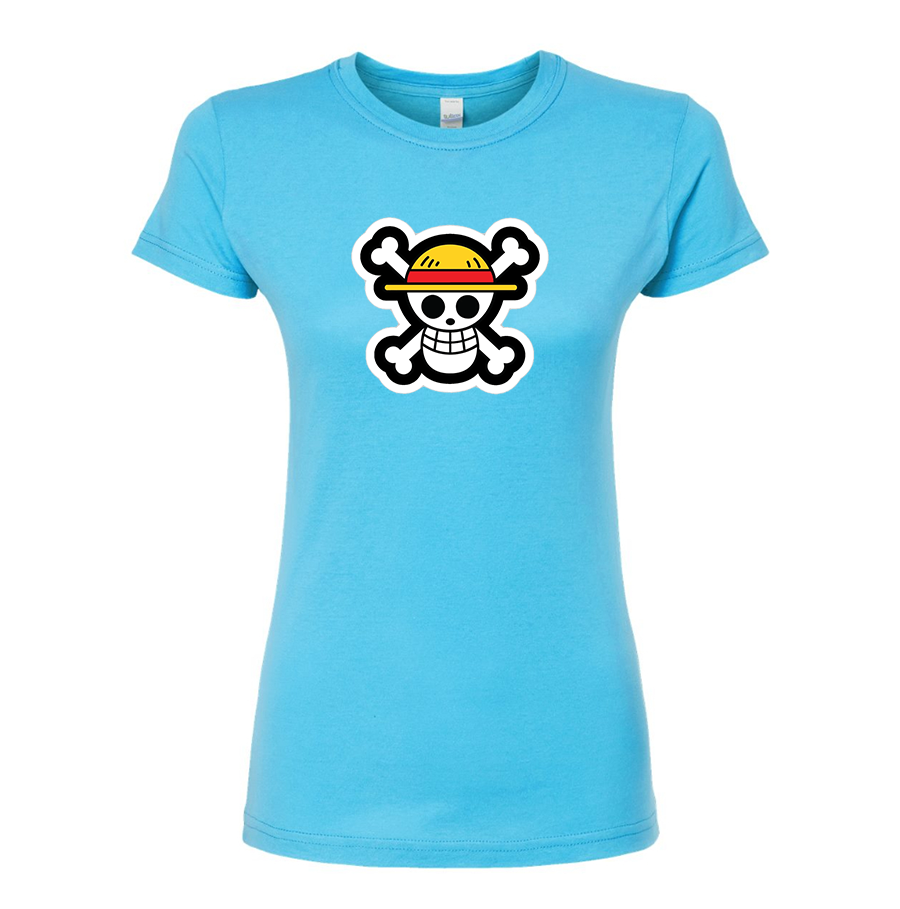 Women's StrawHat Round Neck T-Shirt