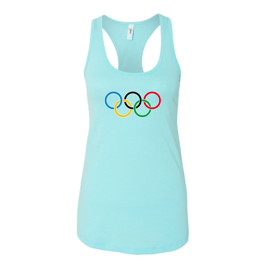 Women's Olympics Rings Racerback Tank Top