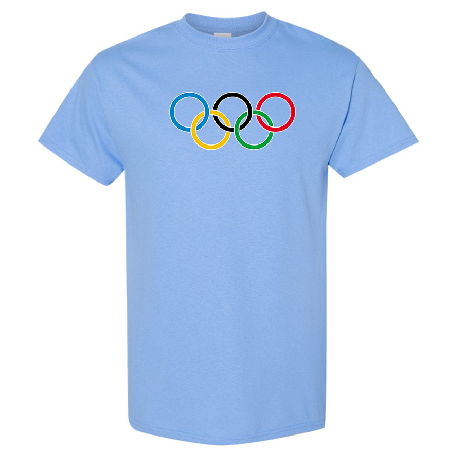 Men's Olympics Rings Cotton T-Shirt