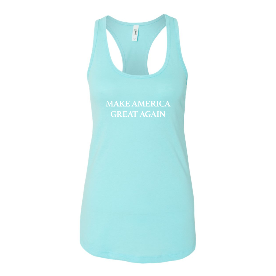 Women's Make America Great Again  Racerback Tank Top