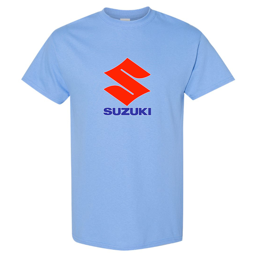 Men's Suzuki Bike Motorcycle Cotton T-Shirt