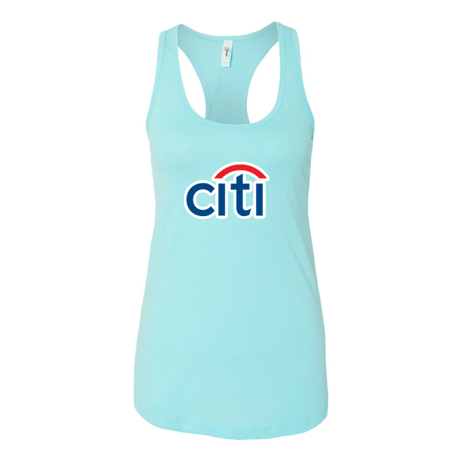 Women's Citi Bank Racerback Tank Top