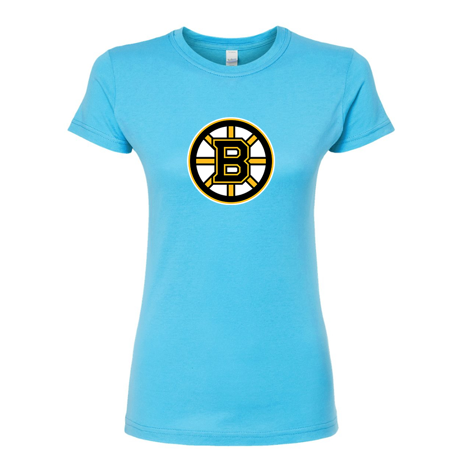 Women's  NHL Boston Bruins Round Neck T-Shirt