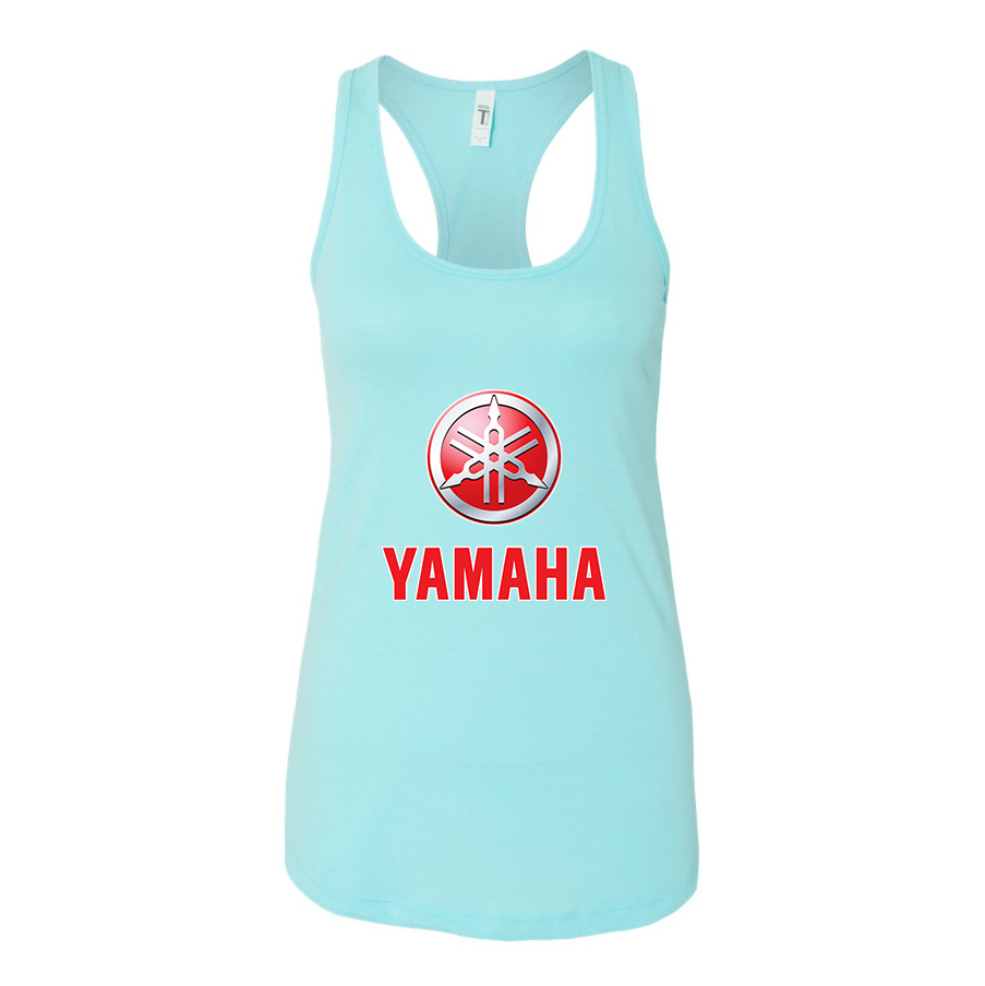 Women's Yamaha Bike Motorcycle Racerback Tank Top