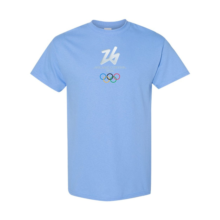 Men's Winter Olympics Milano Cortina 2026 Cotton T-shirt