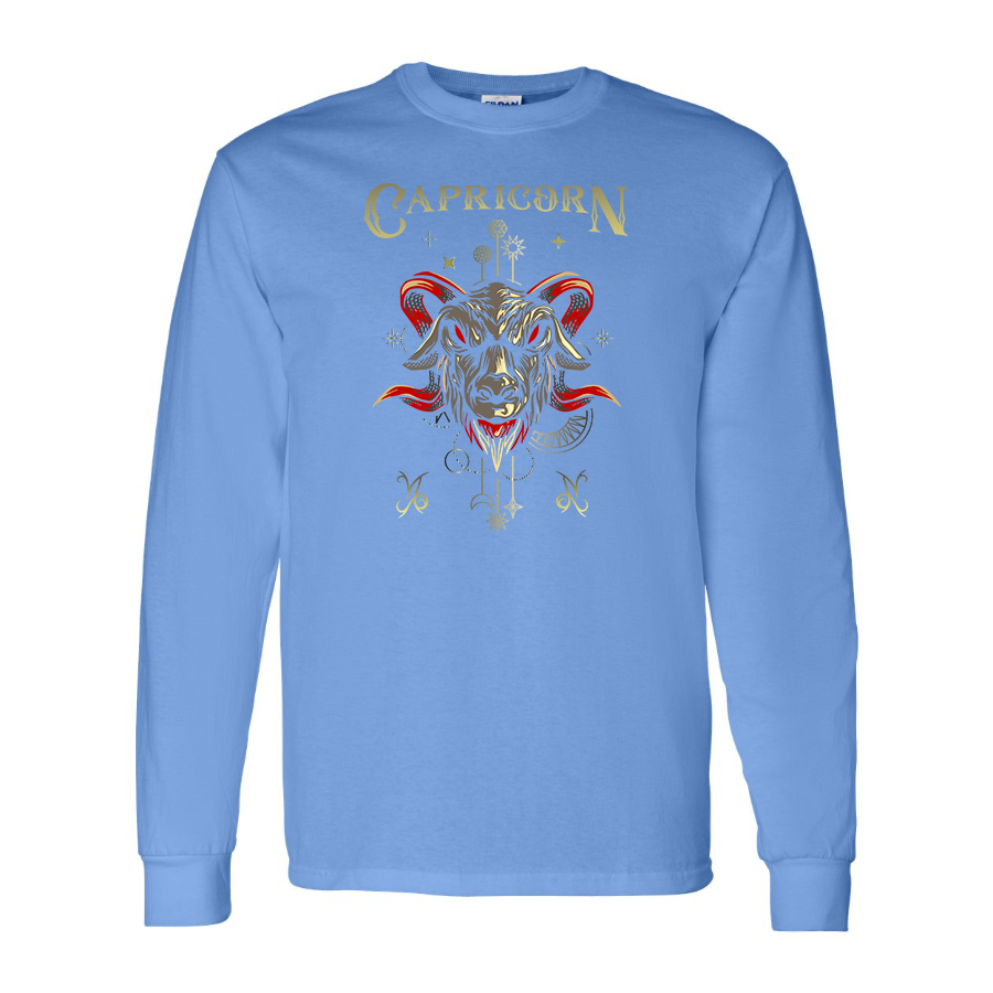 Men's Capricorn Zodiac sign Long sleeves T-Shirt