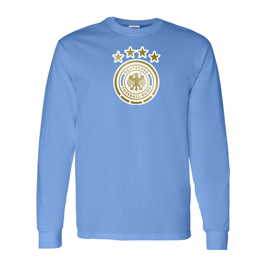 Men's Germany soccer Long sleeves T-Shirt