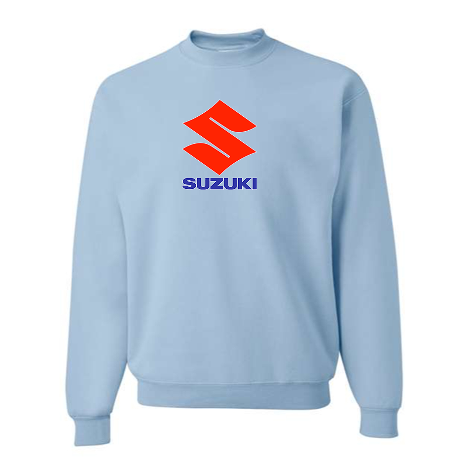 Men's Suzuki Bike Motorcycle Crewneck Sweatshirt