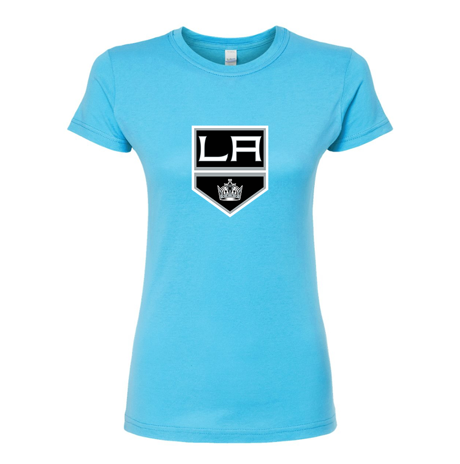 Women's NHL - Los Angeles Kings Round Neck T-Shirt