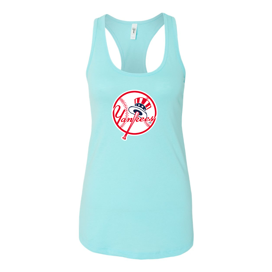 Women's Yankees NY Racerback Tank Top