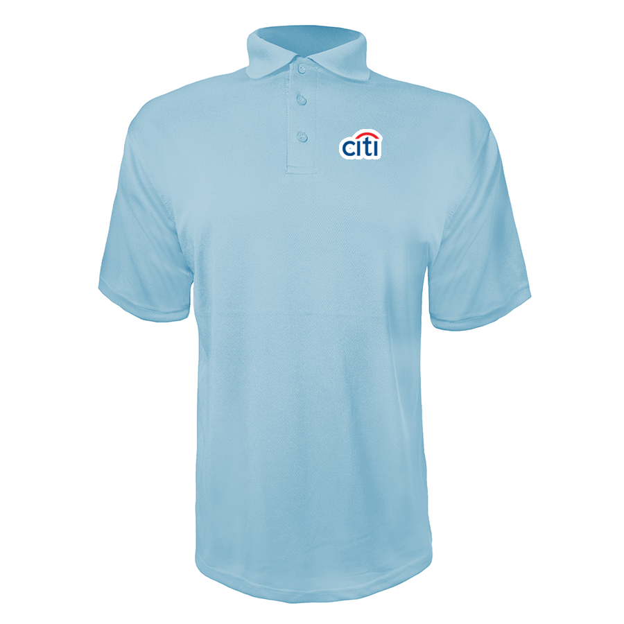 Men's Citi Bank Polyester Polos