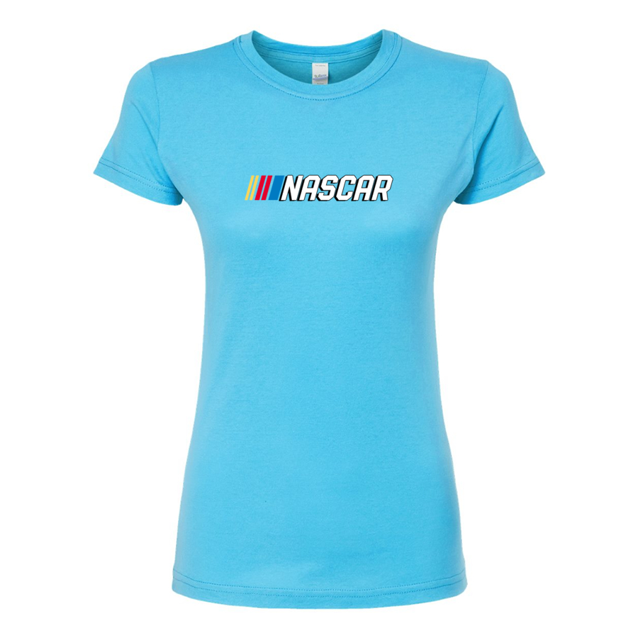 Women's Nascar Round Neck T-Shirt