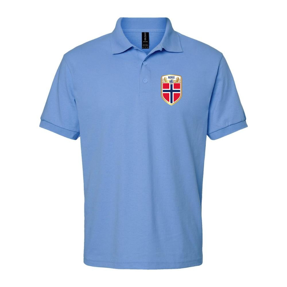 Men's Norway Soccer Dry Blend Polo
