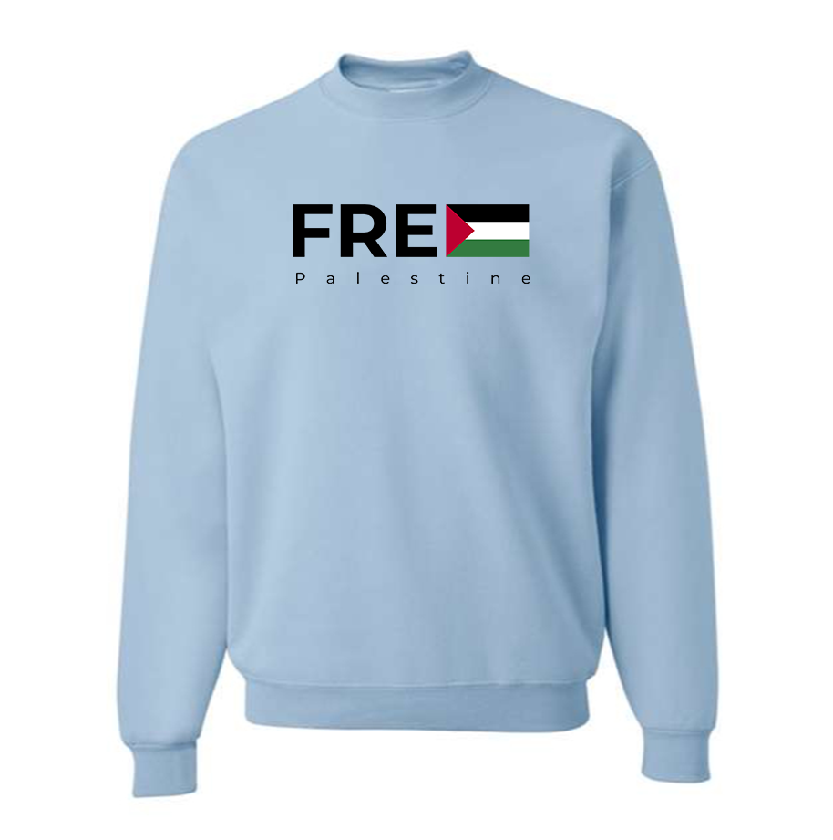 Men's Free Palestine Crewneck Sweatshirt