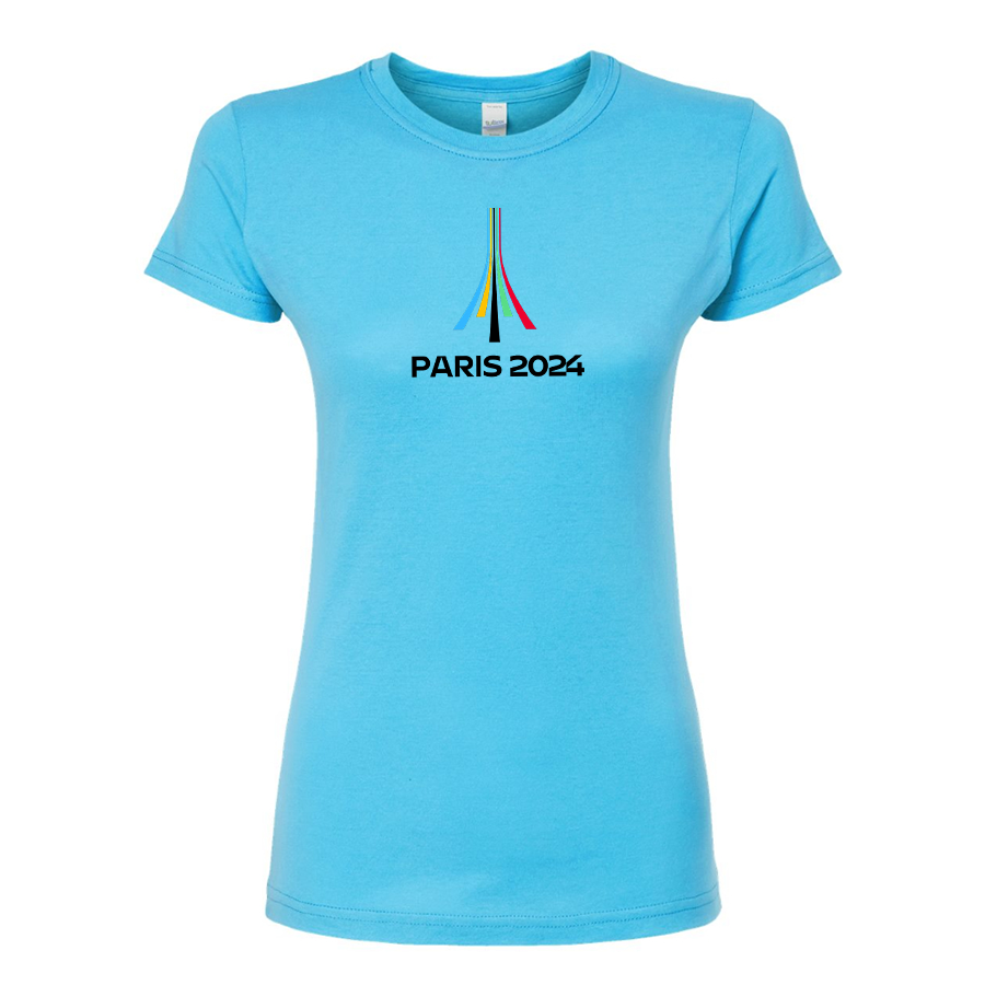 Women's Olympia Paris 2024 Round Neck T-Shirt