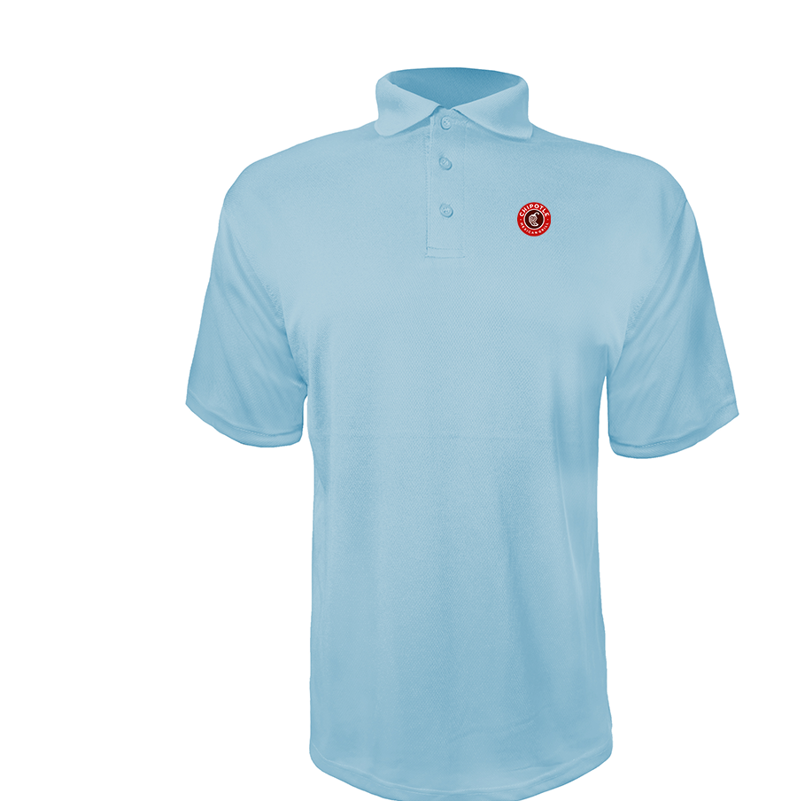 Men's Chipotle Mexican Grill Polyester Polos