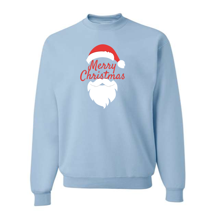 Men's Merry Christmas Santa Claus Crewneck Sweatshirt