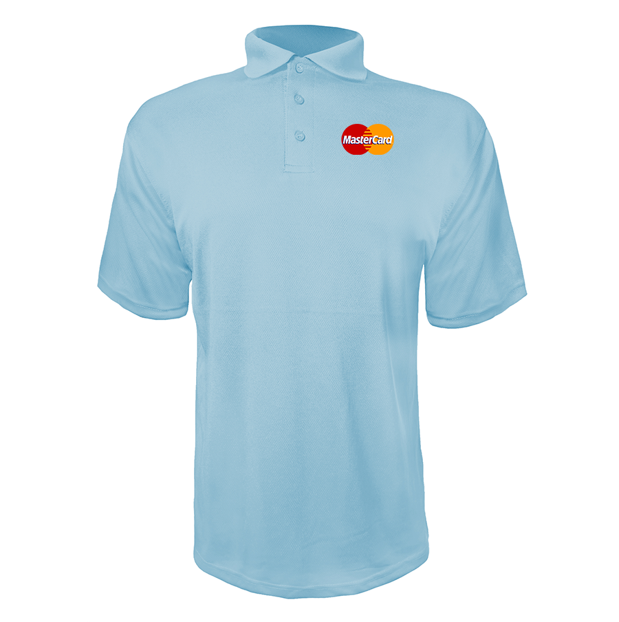 Men's Master Card Polyester Polos